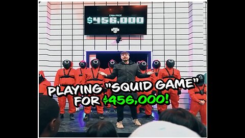 456 People Played My Squid Game To Win $456,000!