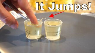 This Amazing Effect Causes Liquid To Jump From One Cup to Another!