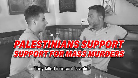 SHOCKING VIDEO INTERVIEW SHOWS PALESTINIAN SUPPORT FOR MASS MURDERS ON OCTOBER 7TH