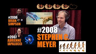 JRE #2008 Stephen C. Meyer & Subjects of #2006 Brian Simpson & #2007 Adrienne Iapalucci