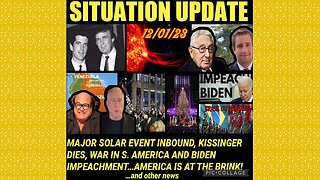 SITUATION UPDATE 12/1/23 - Final Battles Are Defining Borders,Major Solar Event Inbound,Trump Return