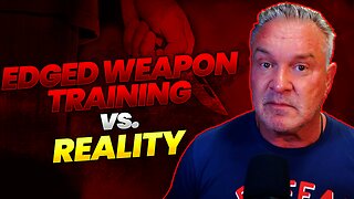 Edged Weapon Training vs Reality - Target Focus Training - Tim Larkin