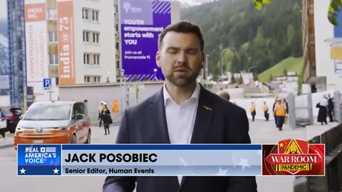 5/23/2022 Jack Posobiec on Warroom. Detainee in Davos at WEF