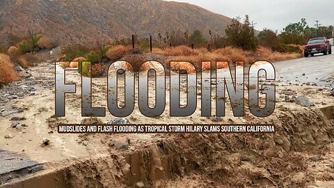 Mudslides and flash flooding as Tropical Storm Hilary slams Southern California l GMA