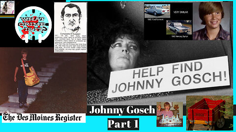 Johnny Gosch Case - PART 1 - What Crime Is It?