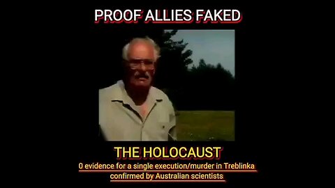 Proof we lied about the Jewish Holocaust in WWII 👆🏻👆🏻