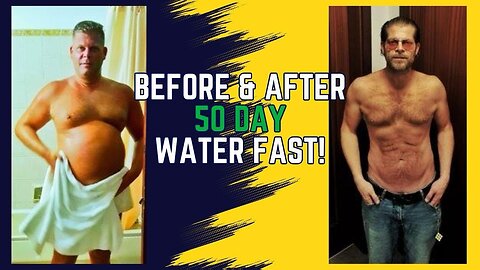 Shocking Results After A 50 Day Water Fast