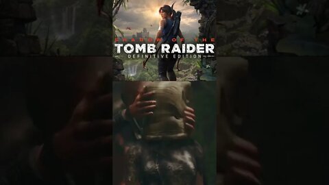 saco na cabeça da Larinha #tombraider #tombraidergames #shadowofthetombraider