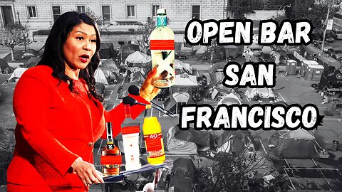 San Francisco gives tax payer funded alcohol to the homeless