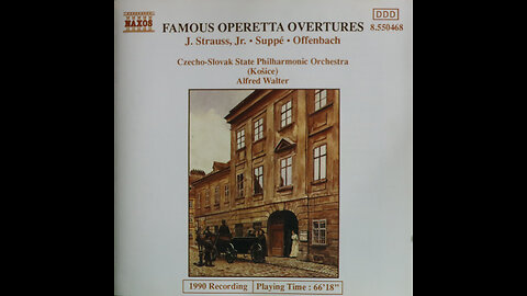 Famous Operetta Overtures-Alfred Walter-CzechoSlovak State Philharmonic (1990)