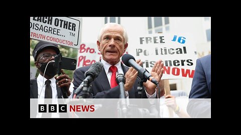 Peter Navarro: Ex-Trump adviser convicted of contempt of Congress - BBC News