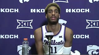 Kansas State Basketball | Antonio Gordon Postgame Press Conference | Baylor 100, K-State 69