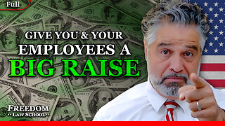 Give you and your employees a HUGE RAISE legally and safely! (Full)