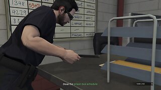 GTA 5 prison break station