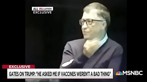 Bill Gates says he DISCOURAGED Trump to investigate vaccine safety (2018)