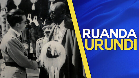 Visite du Roi Baudouin au Ruanda-Urundi en 1955