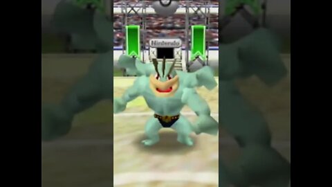 Pokémon Stadium 2 - Machamp Uses Submission!