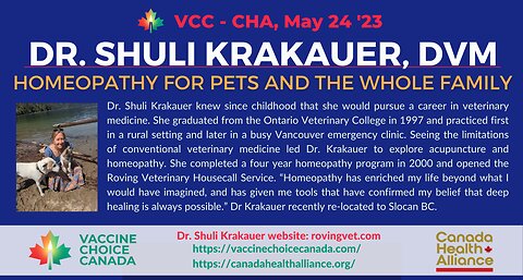 Dr. Shuli Krakauer, DVM - Homeopathy for Pets and the Whole Family