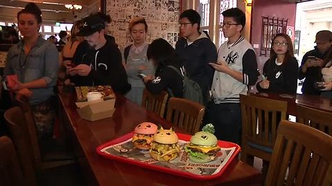 Pokemon inspired burgers pop up in Australia