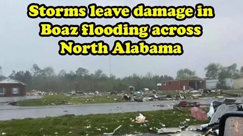 Storms leave damage in Boaz flooding across North Alabama