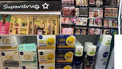 Super drugs store Scotland | makup and beauty care products | come shop with me