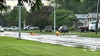 Afternoon storms cause damage across metro Detroit