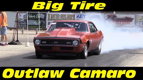 Big Tire Camaro Hard Launch Outlaw Street Cars