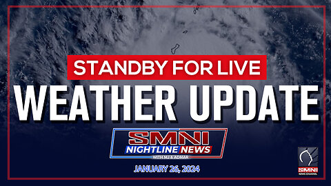 LIVE NOW: PAGASA weather update | January 26, 2024