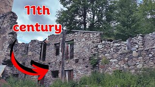 Ancient ruins and hiking in Mestia, Georgia