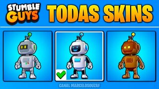 Todas Skins do Robô do Stumble Guys