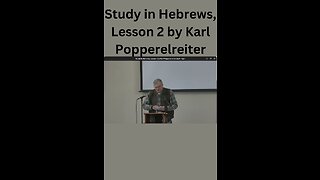 Study in Hebrews, Lesson 2 by Karl Popperelreiter