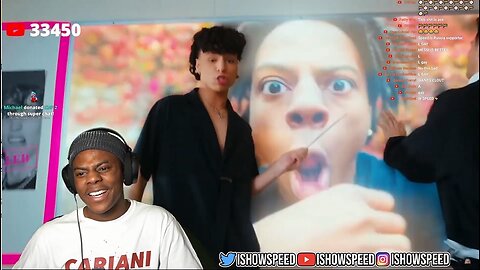 iShowSpeed Reacts to his *DISS TRACK* - Larray - Cancelled😂