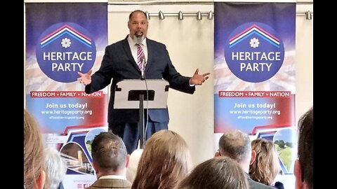 David Kurten - Restoring Our Nation - Heritage Party Conference 2022