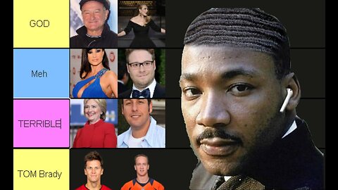 RANKING THE TOP 100 WHITE PEOPLE