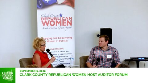 Clark County Republican Women hold auditor forum