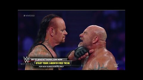 Undertaker vs goldberg full match super showdown