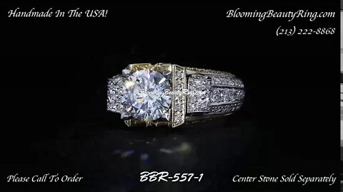 Engagement Ring BBR 557 1 From BloomingBeautyRing