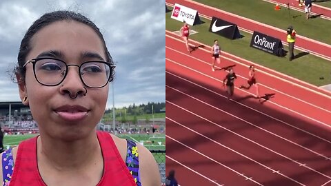 Oregon Transgender High School Runner BOOED after winning Girls State Title