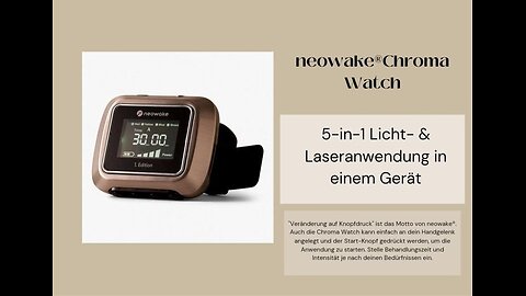 Brandneu: neowake®Chroma Watch Unboxing