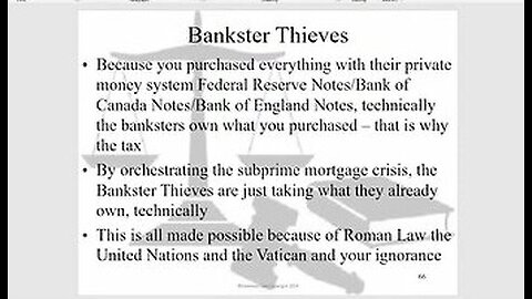 Bank Loan Fraud - There is no such thing as a Bank Loan. sovereignliving 5-29-2024