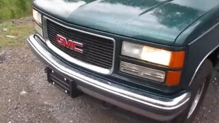 1997 GMC SIERRA SLT 4X4 EXTENDED CAB