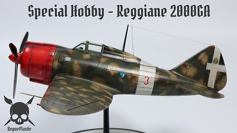 Building The Reggiane 2000GA From Special Hobby In 1/48 scale