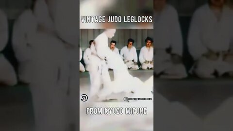 Vintage Judo Leg Locks From Kyuzo Mifune - Colourised & Remastered