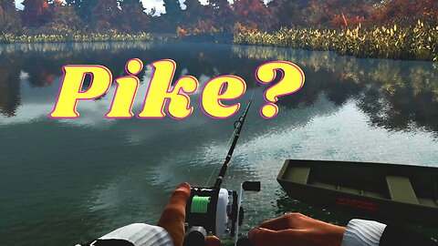 Emerald lake, fishing with Spoon lure, Fishing Planet