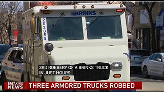 FBI: 3 Armored truck robberies reported in Chicago area