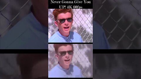 Rediscover the Magic: Never Gonna Give You Up! 4K 60fps Song by Rick Astley