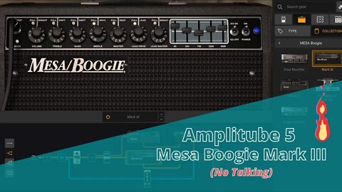🔴 Amplitube 5 - Mesa Boogie Mark III - No Talking!