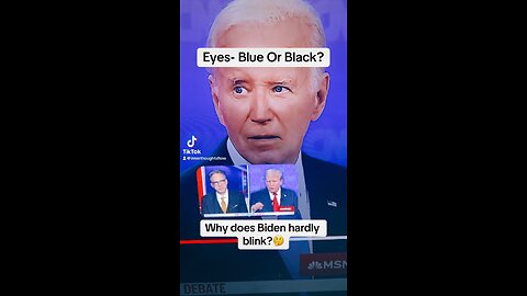 Why Biden’s Eyes Keep Changing Colour 🤔