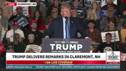 Trump 2024 | Claremont, N.H. Speech (11/11/23)