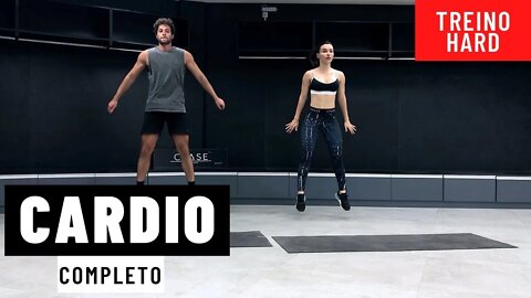 Treino de CARDIO completo | Sem equipamentos | Treino HARD